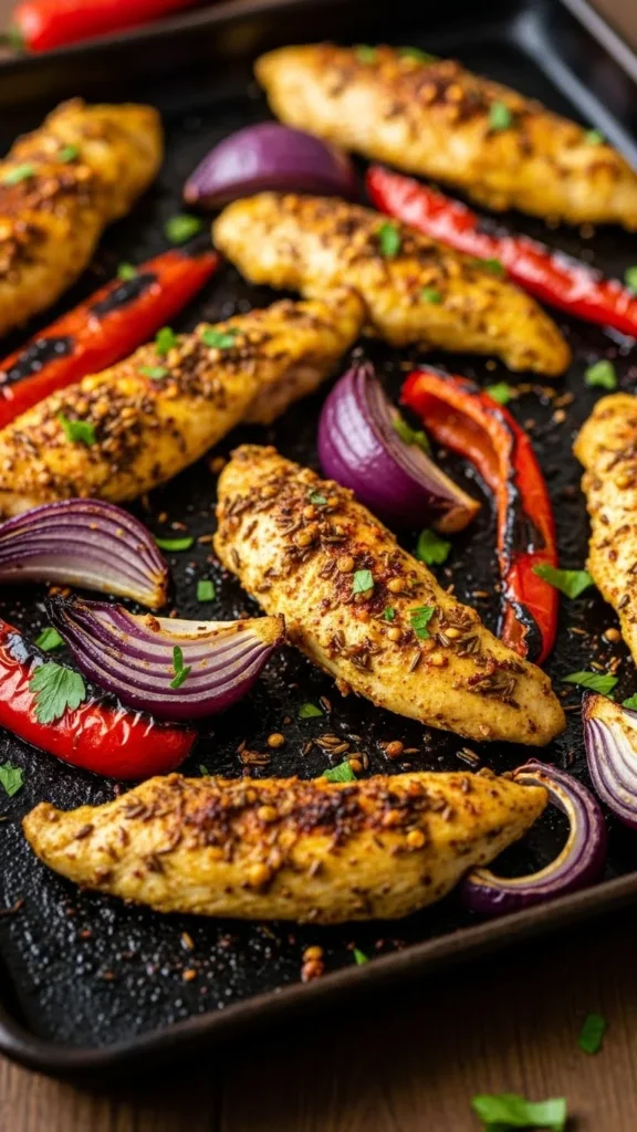 Chicken Shawarma Sheet-Pan