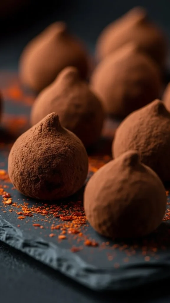 Chili Chocolate Truffles