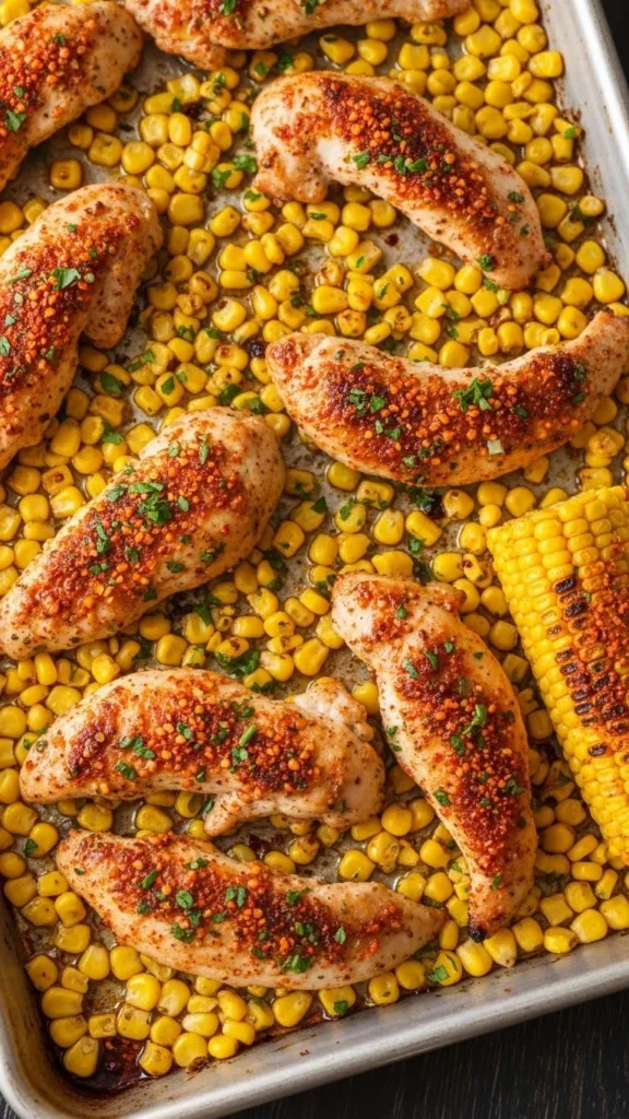 Chili-Lime Chicken & Corn