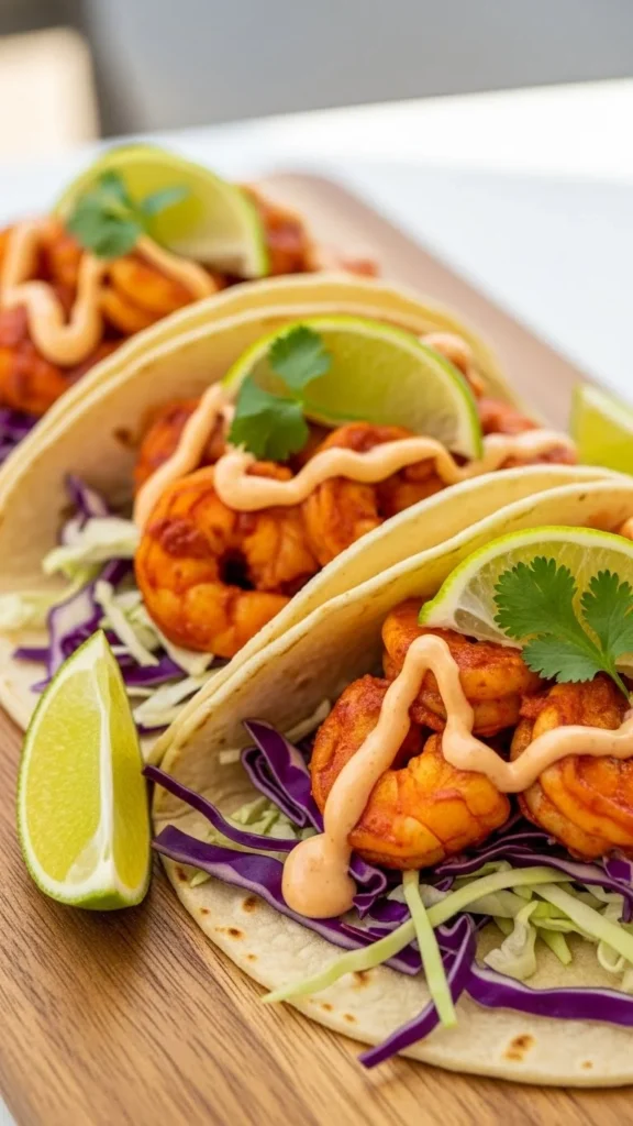 Chili Lime Shrimp Tacos