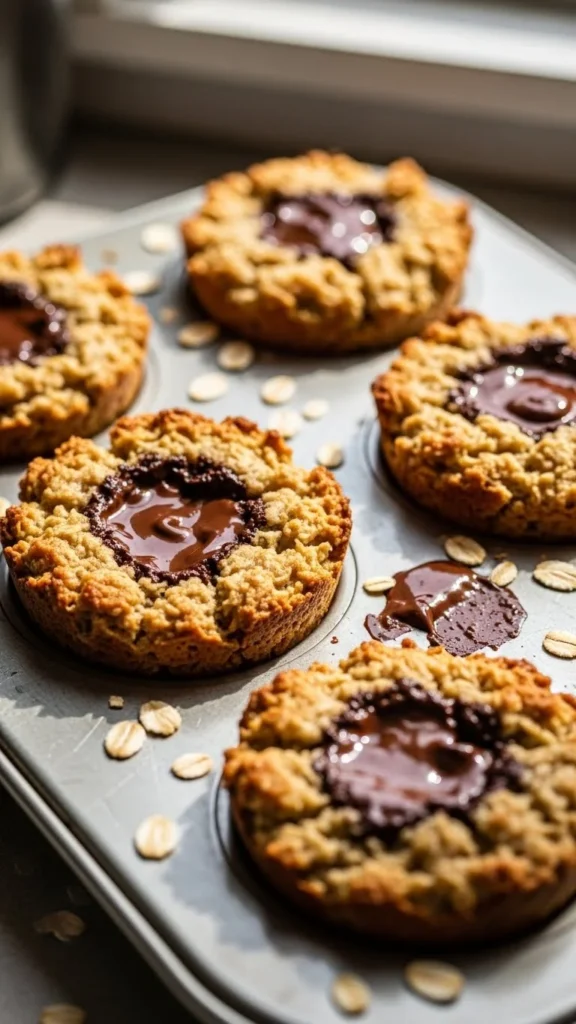 Chocolate Chip Baked Oat Cups