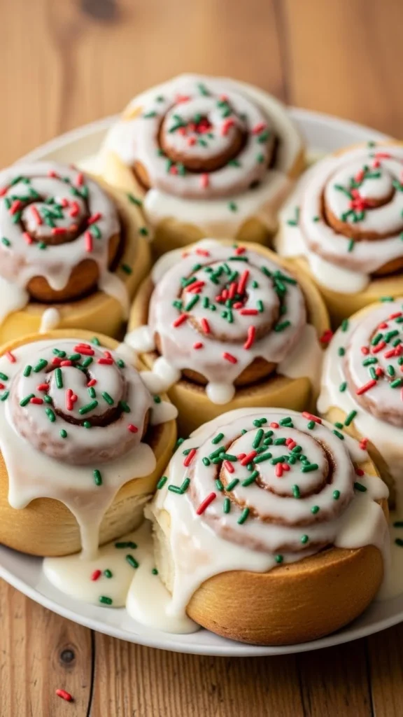Christmas Morning Cinnamon Rolls