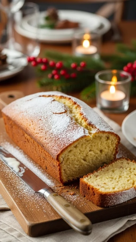 Christmas Morning Vanilla Loaf