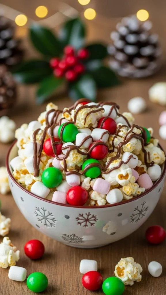 Christmas Popcorn Mix
