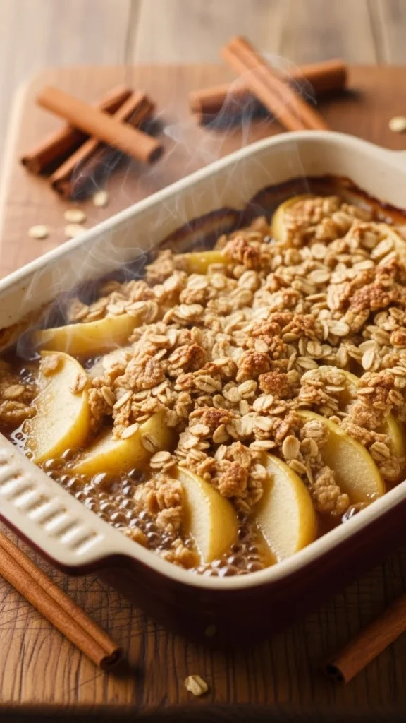 Cinnamon Apple Crisp