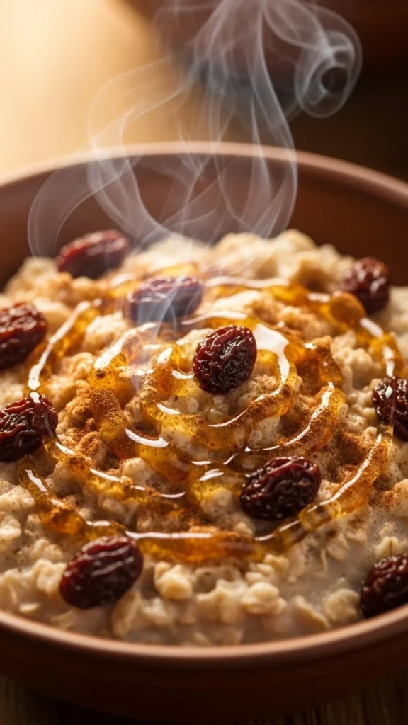 Cinnamon Raisin Oatmeal Bowl