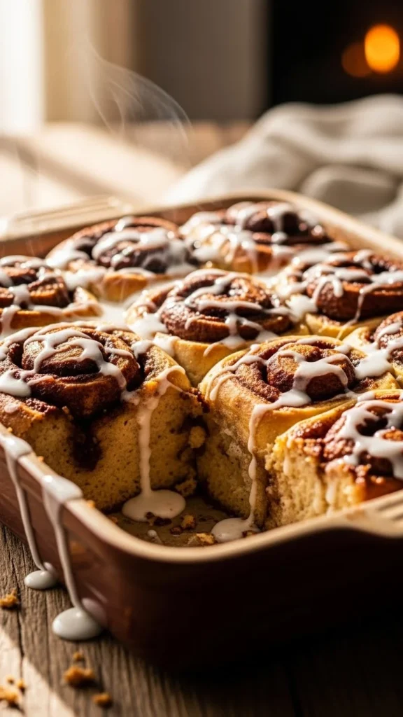 Cinnamon Roll Breakfast Bake