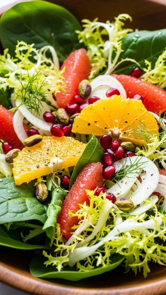 Citrus Pomegranate Winter Salad