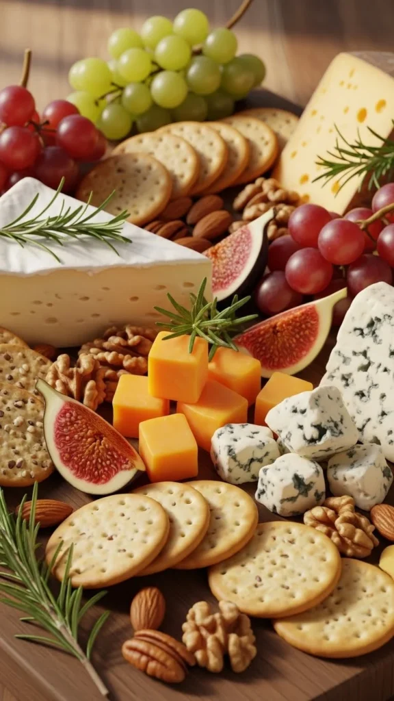Classic Holiday Cheese Board