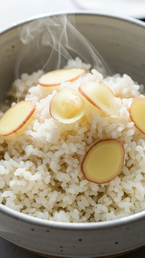 Coconut Ginger Rice