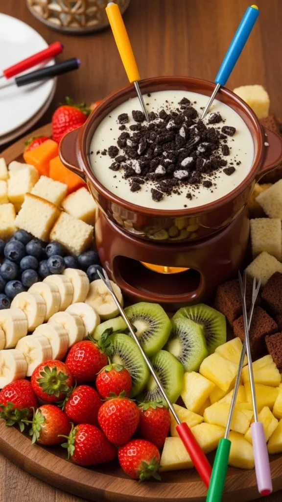 Cookies & Cream Fondue