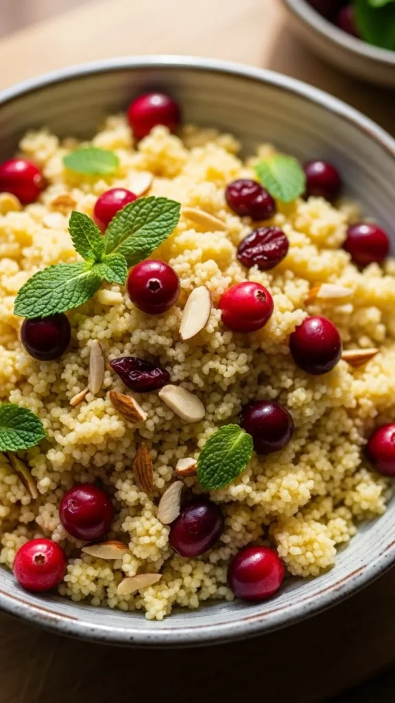 Cranberry Almond Couscous