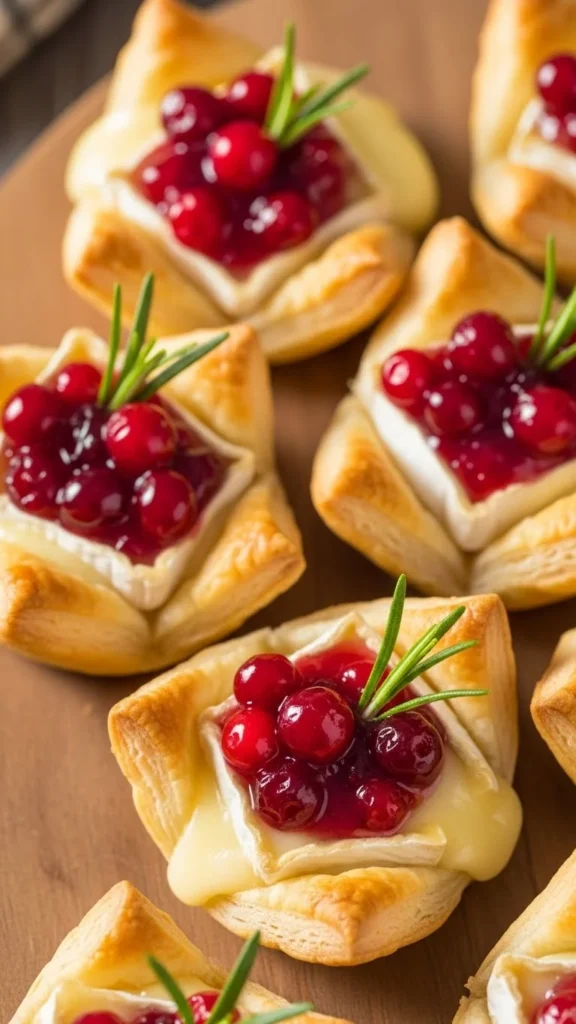 Cranberry Brie Bites