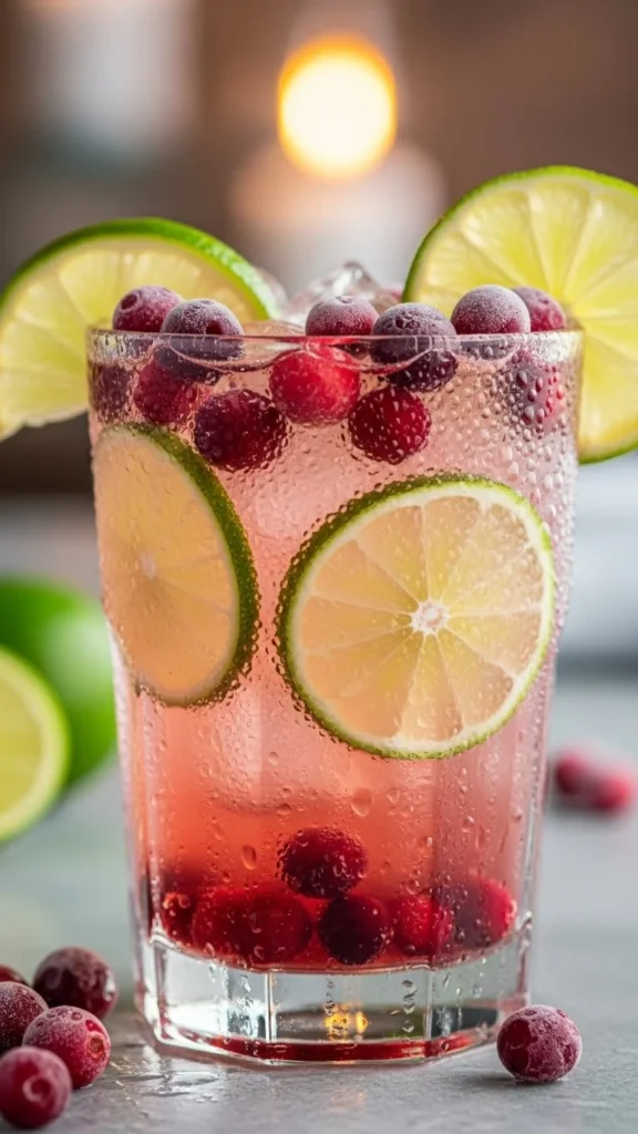 Cranberry Lime Cooler