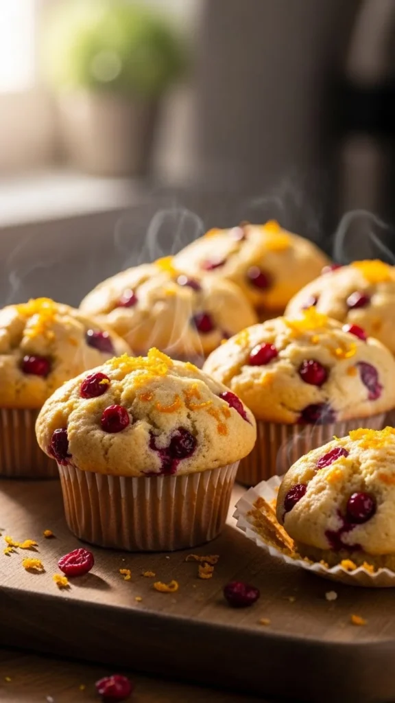 Cranberry Orange Muffins