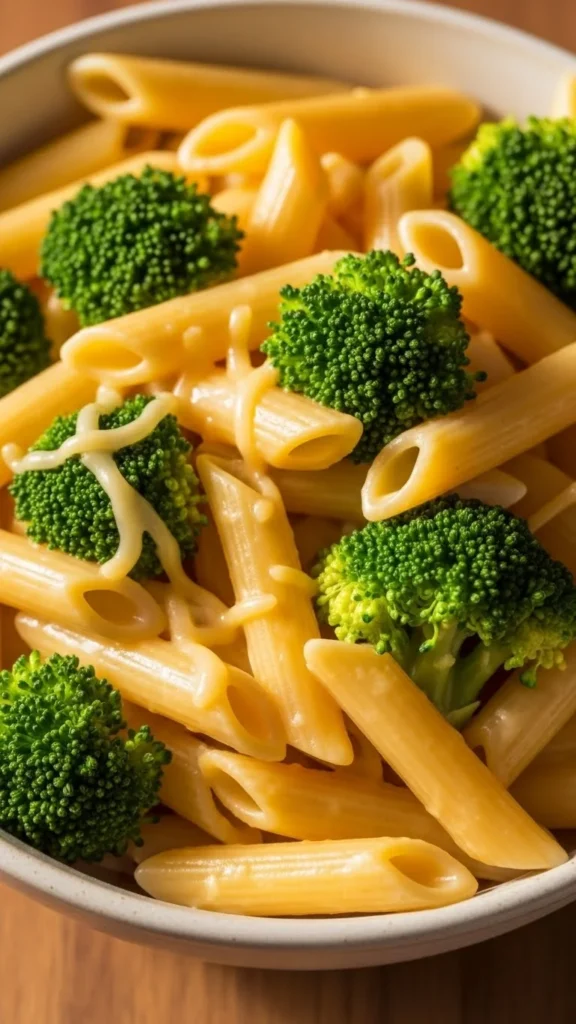 Creamy Broccoli Cheddar Pasta