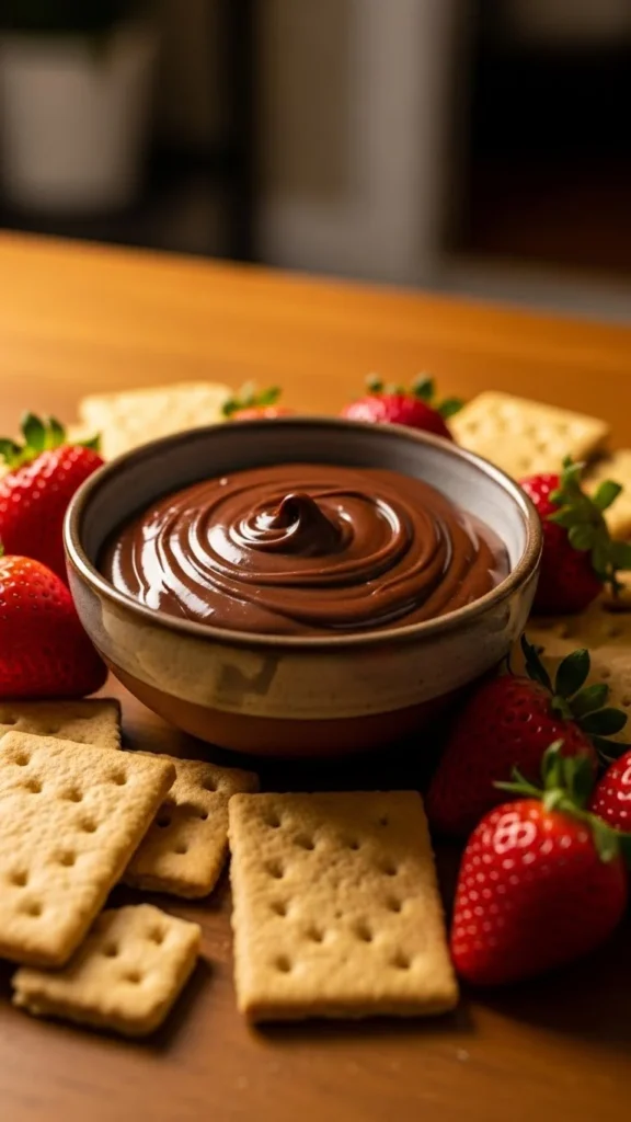 Creamy Hot Cocoa Dip