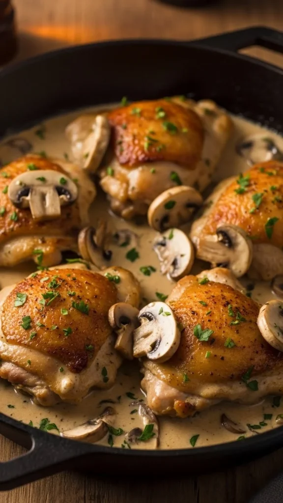 Creamy Mushroom Chicken