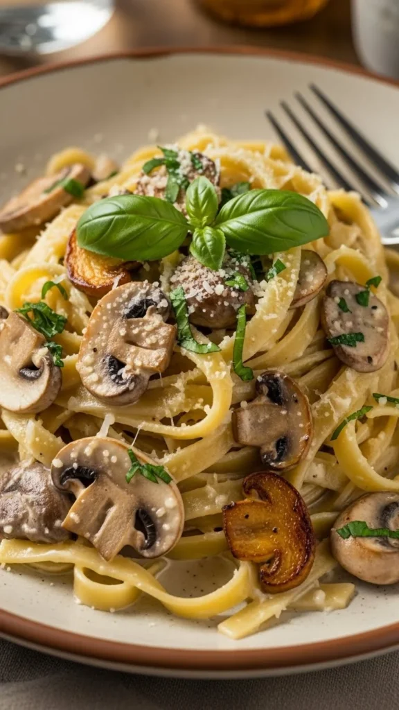 Creamy Mushroom Pasta
