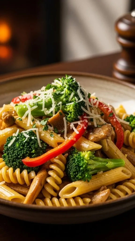 Creamy Pasta Primavera