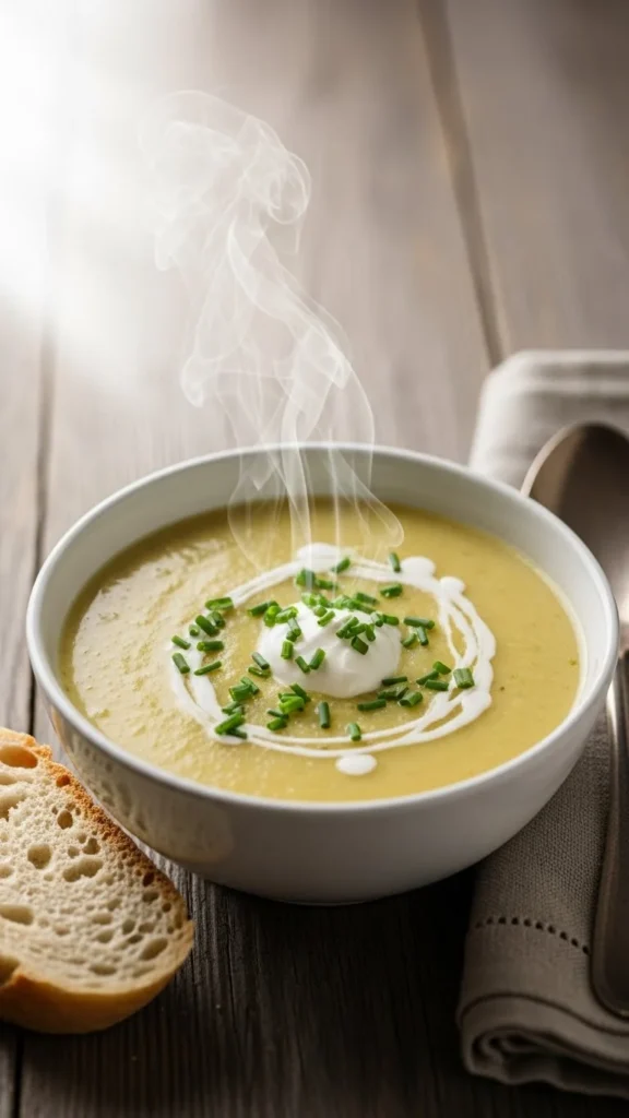 Creamy Potato Leek Soup