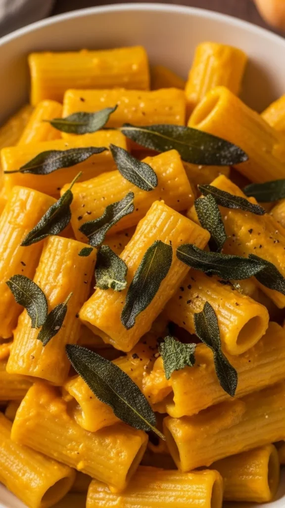 Creamy Pumpkin Sage Pasta