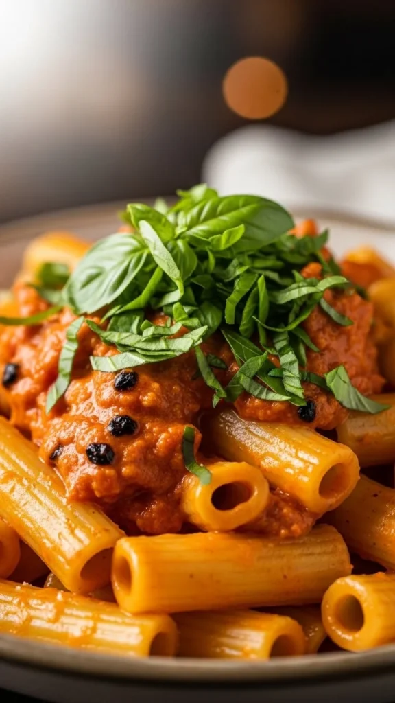 Creamy Roasted Red Pepper Pasta