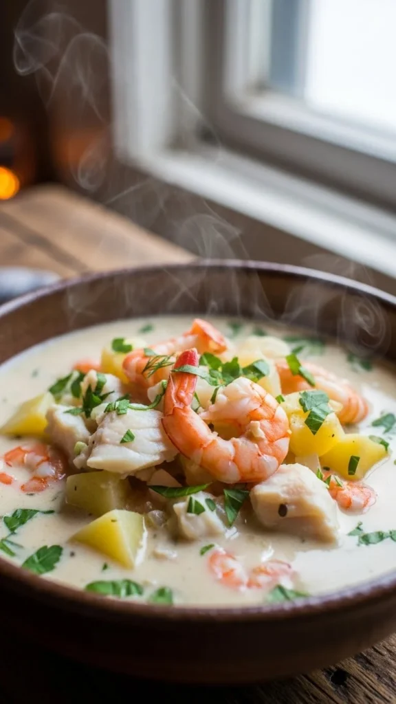 Creamy Seafood Chowder