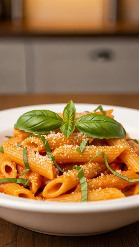 Creamy Tomato Basil Penne