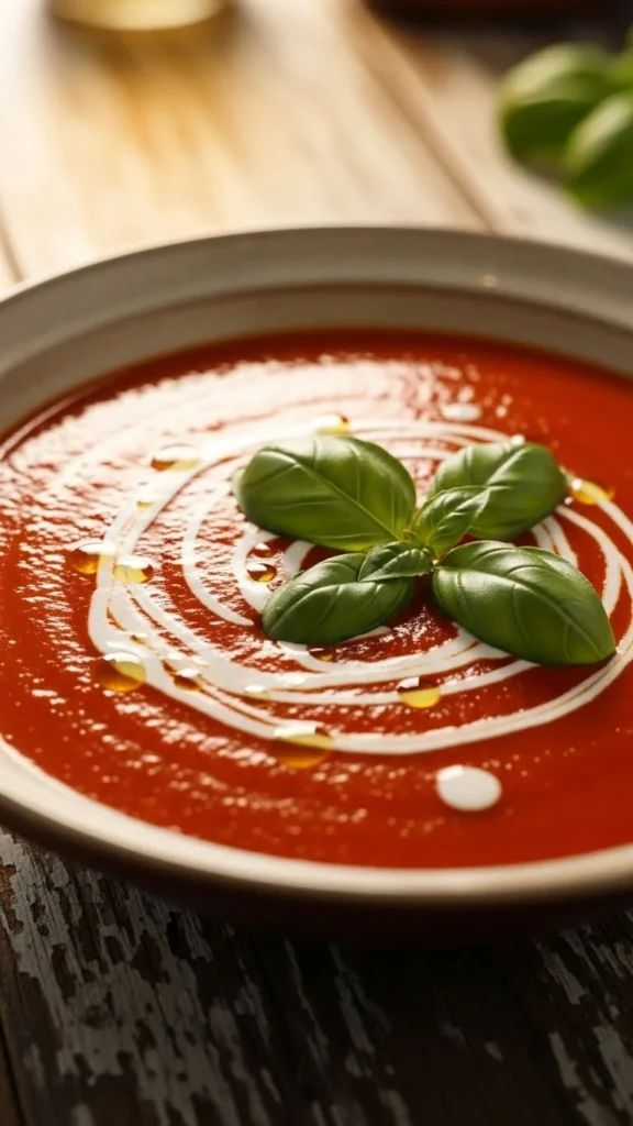 Creamy Tomato Basil Soup