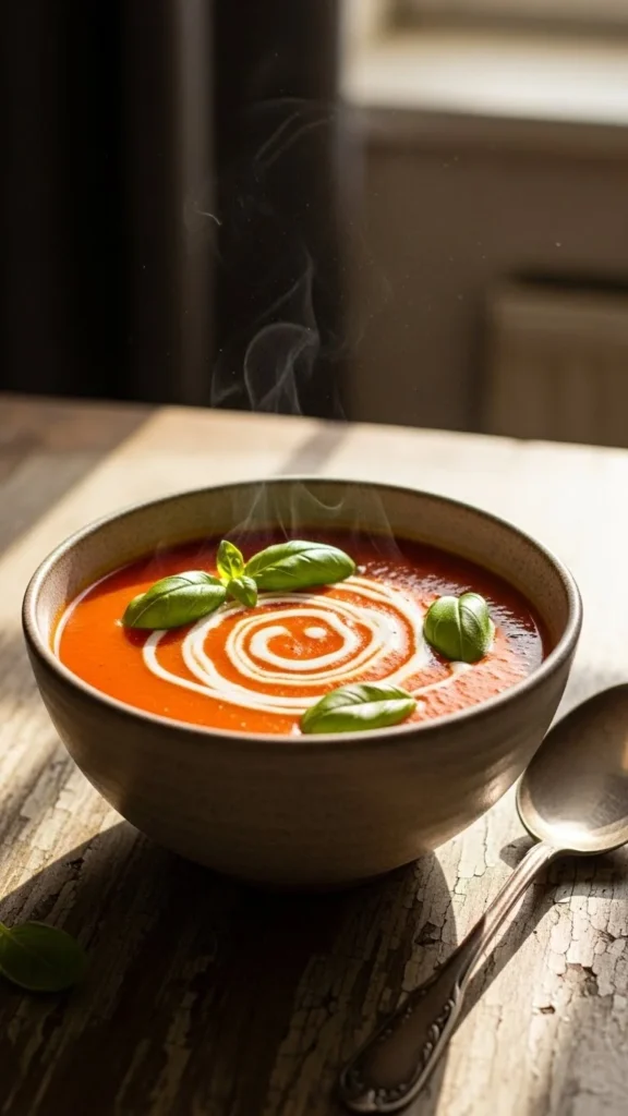 Creamy Tomato Basil Soup