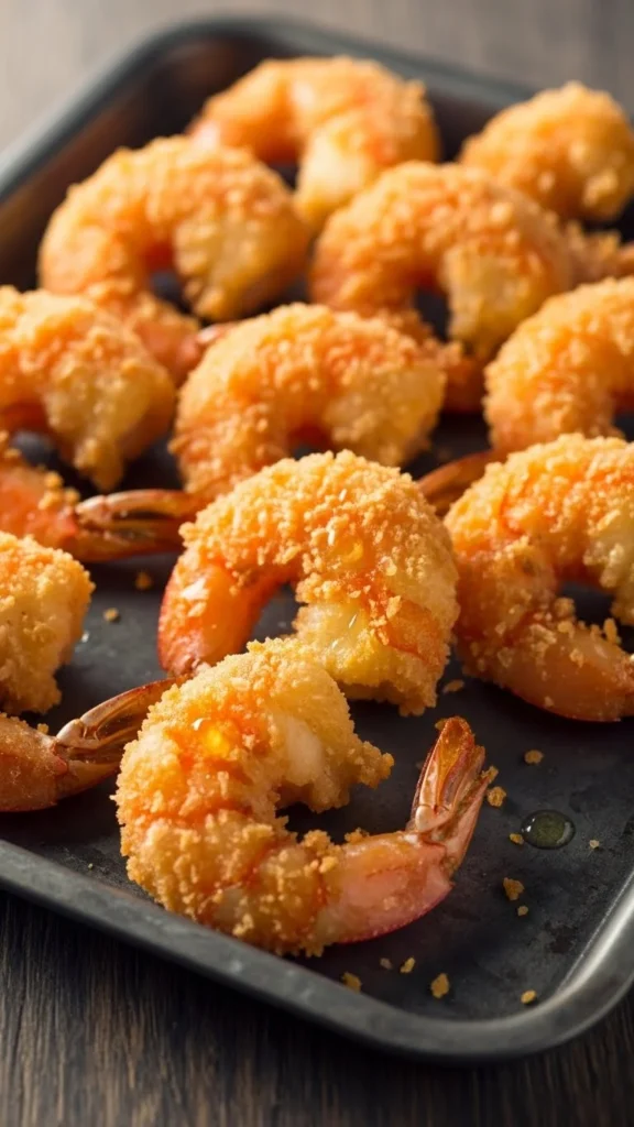 Crispy Baked Panko Shrimp