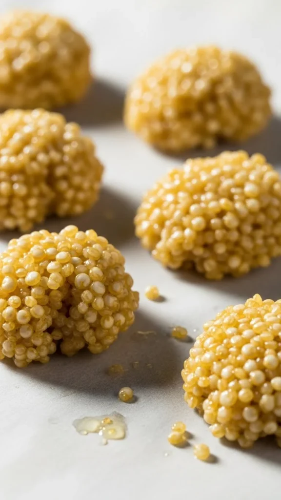 Crispy Quinoa Crunch Bites