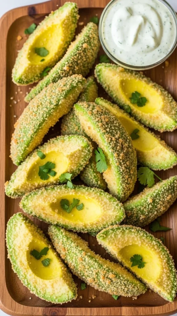 Crunchy Breaded Avocado Slices
