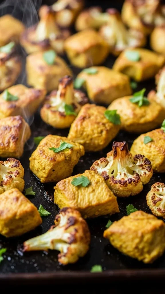 Curry Chicken & Cauliflower