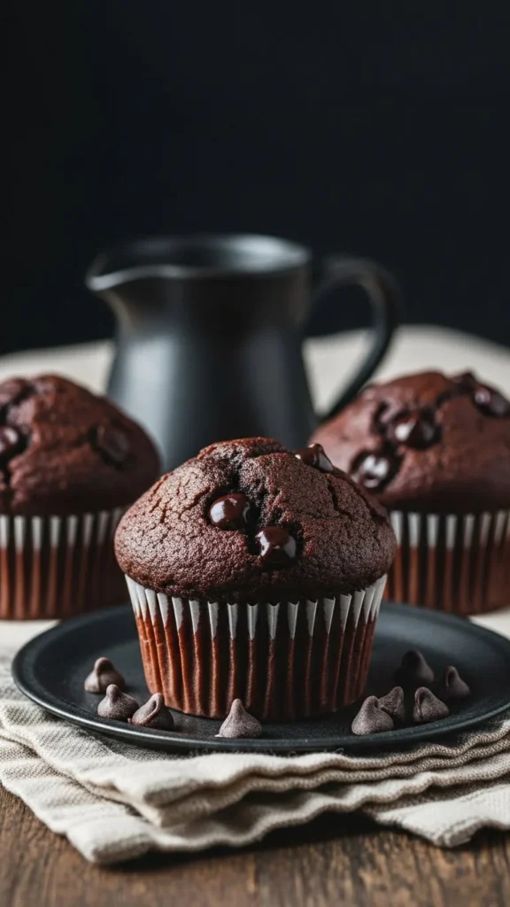 Double Chocolate Muffins