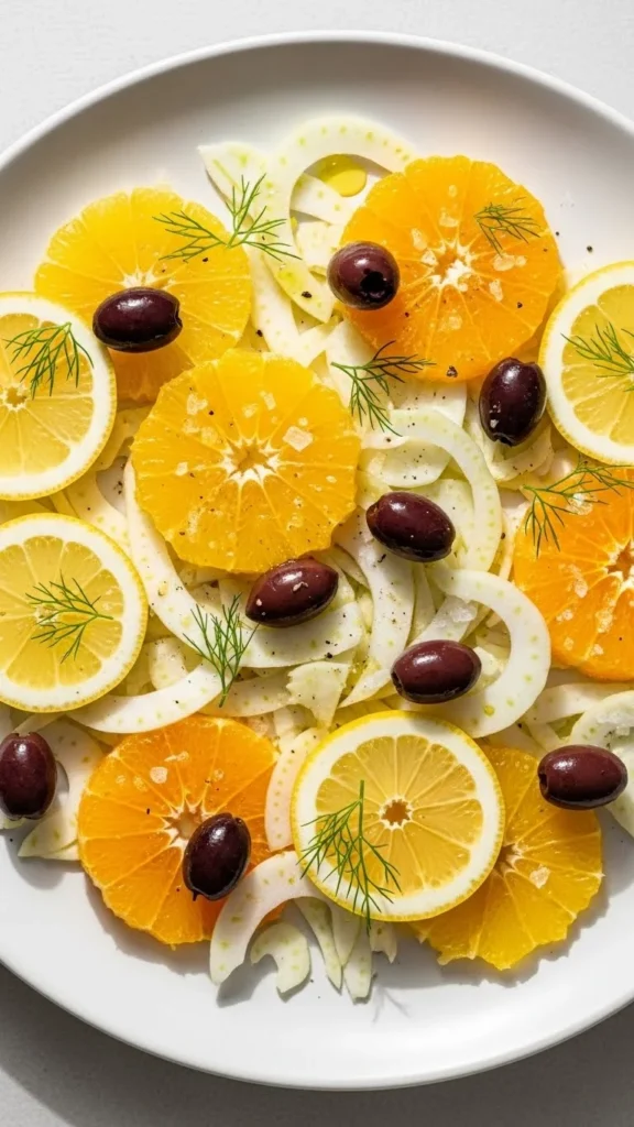Fennel, Citrus & Olive Salad