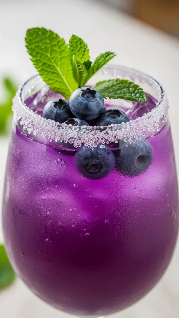 Frosted Blueberry Sparkle
