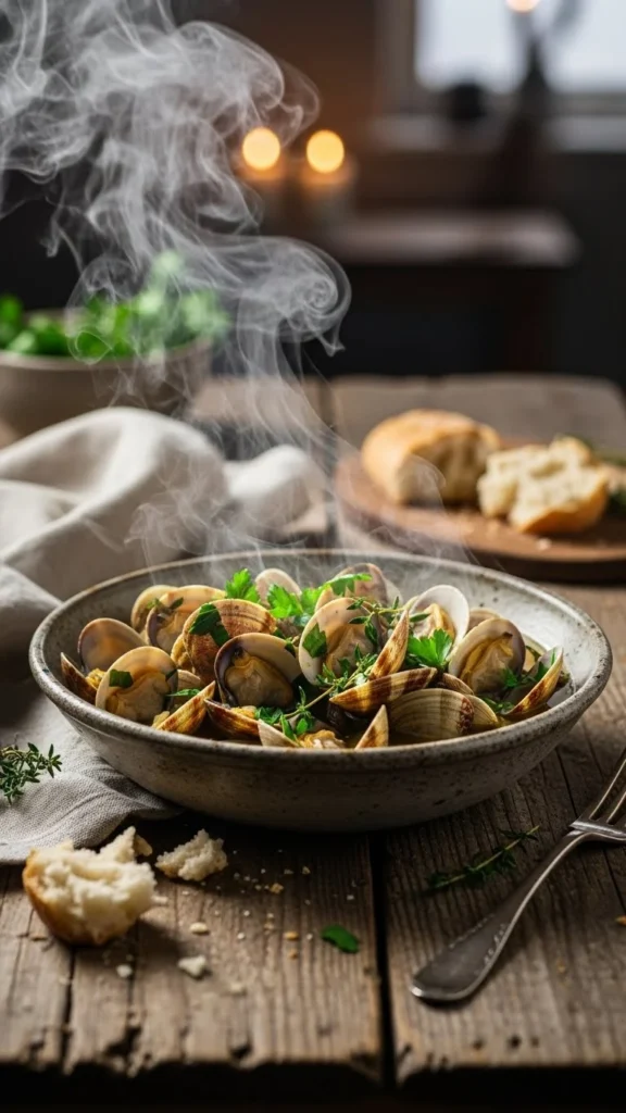 Garlic Butter Clams