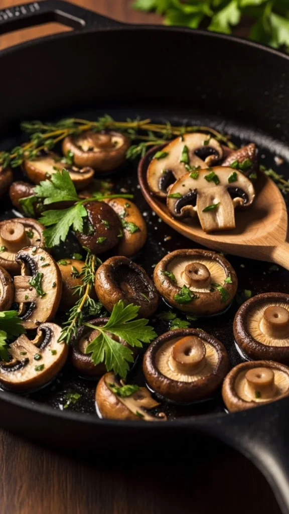 Garlic Butter Mushrooms