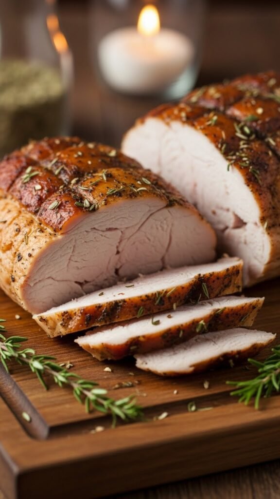 Garlic Herb Turkey Breast