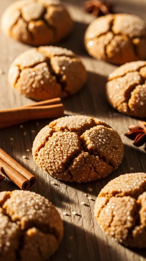 Ginger Molasses Cookies