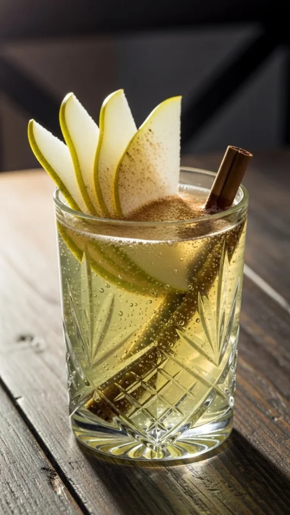 Ginger Pear Spritz