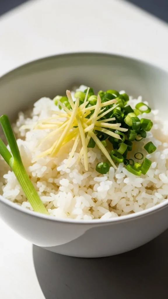 Ginger Scallion Rice