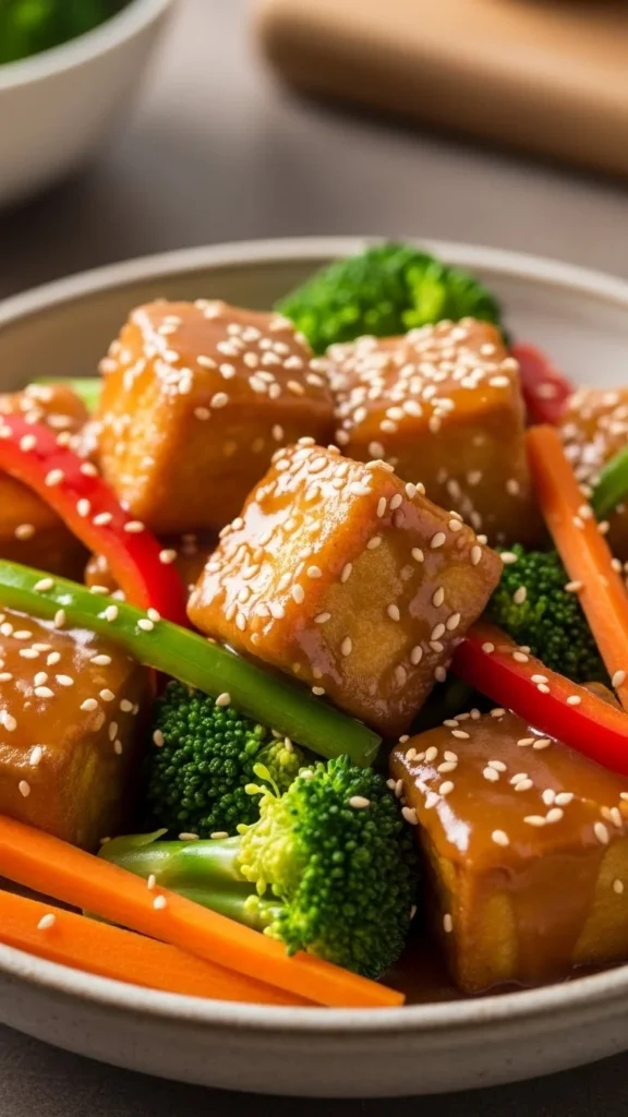 Ginger Soy Tofu Stir-Fry