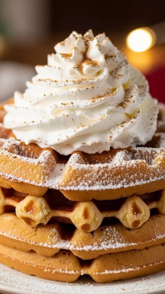 Gingerbread Waffles