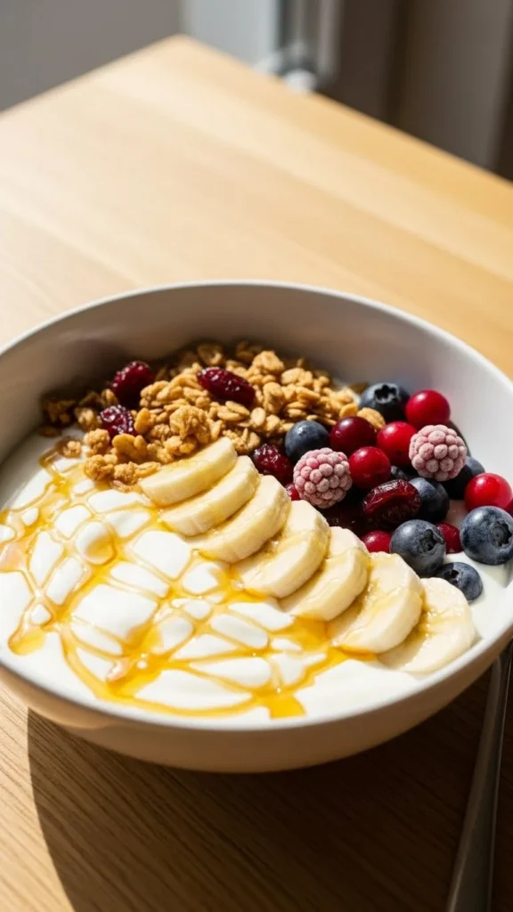 Golden Honey Yogurt Bowl
