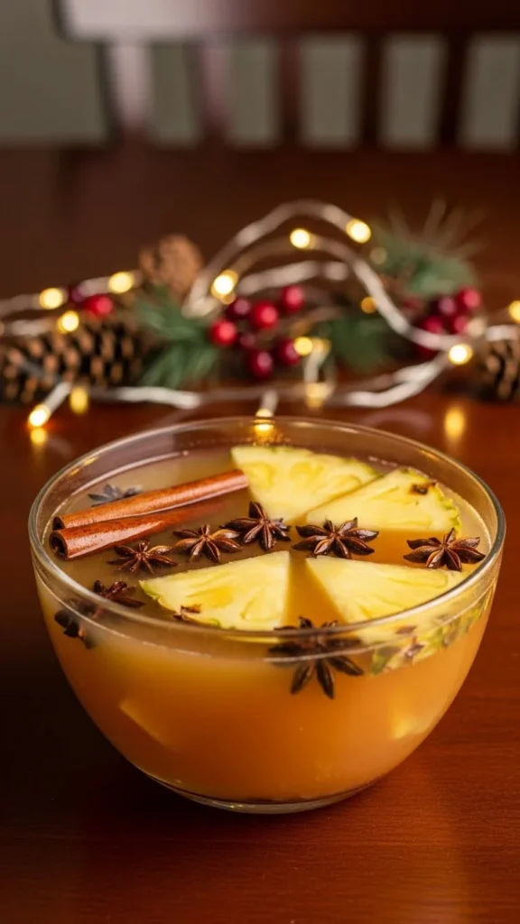 Golden Pineapple Spice Punch