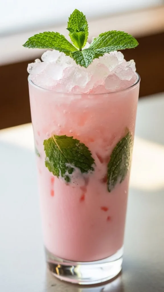 Grapefruit Mint Refresher