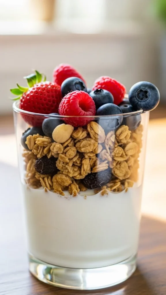 Greek Yogurt Parfait Cups